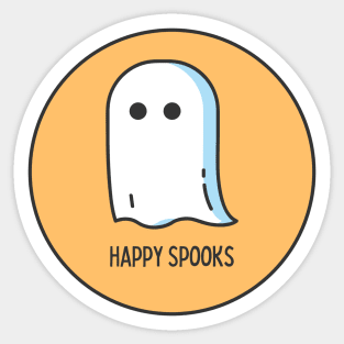 Happy Spooks Sticker